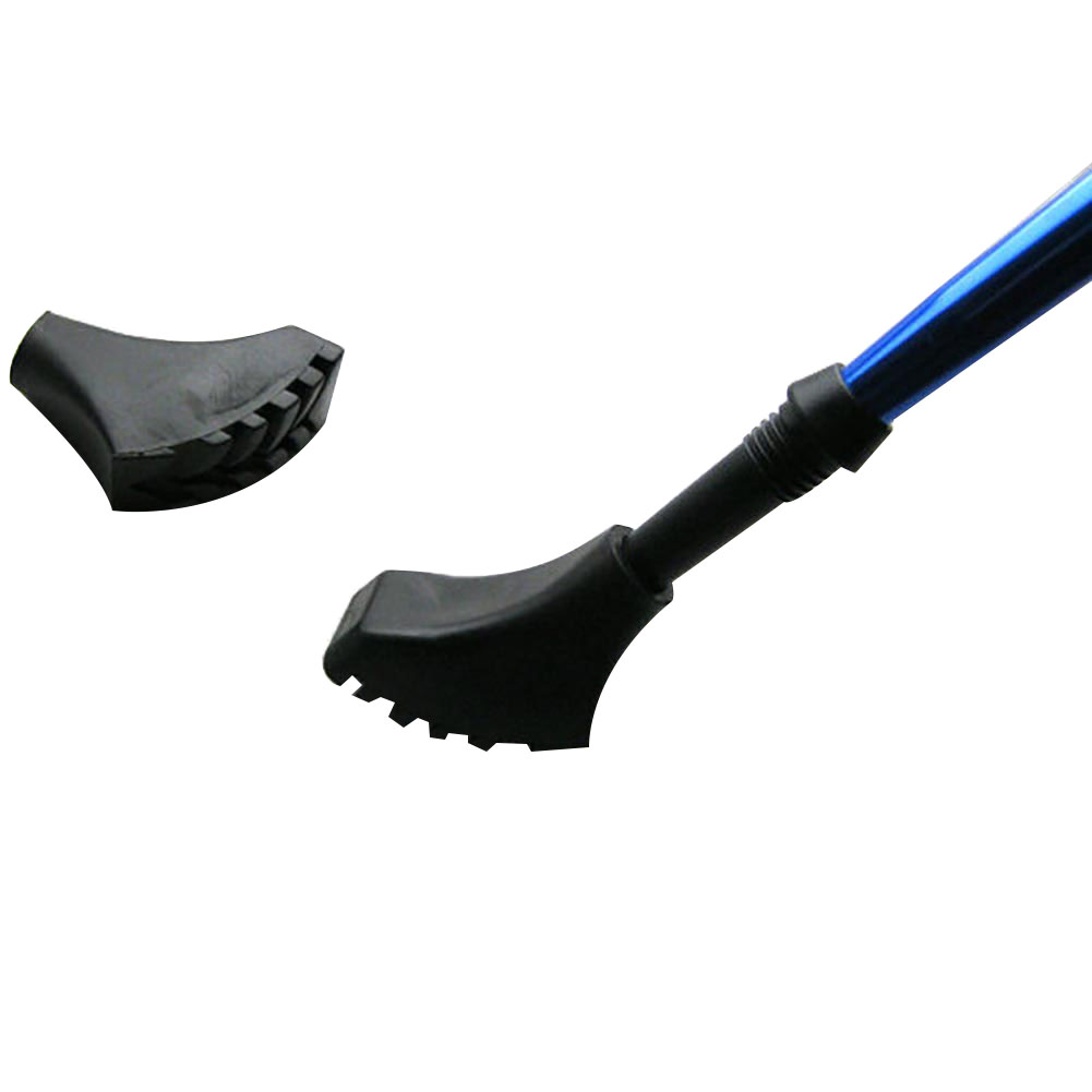 Sioweci Climbing Hiking Trekking Pole Tip Cap Walking Stick Cane Anti-slip Rubber Cover